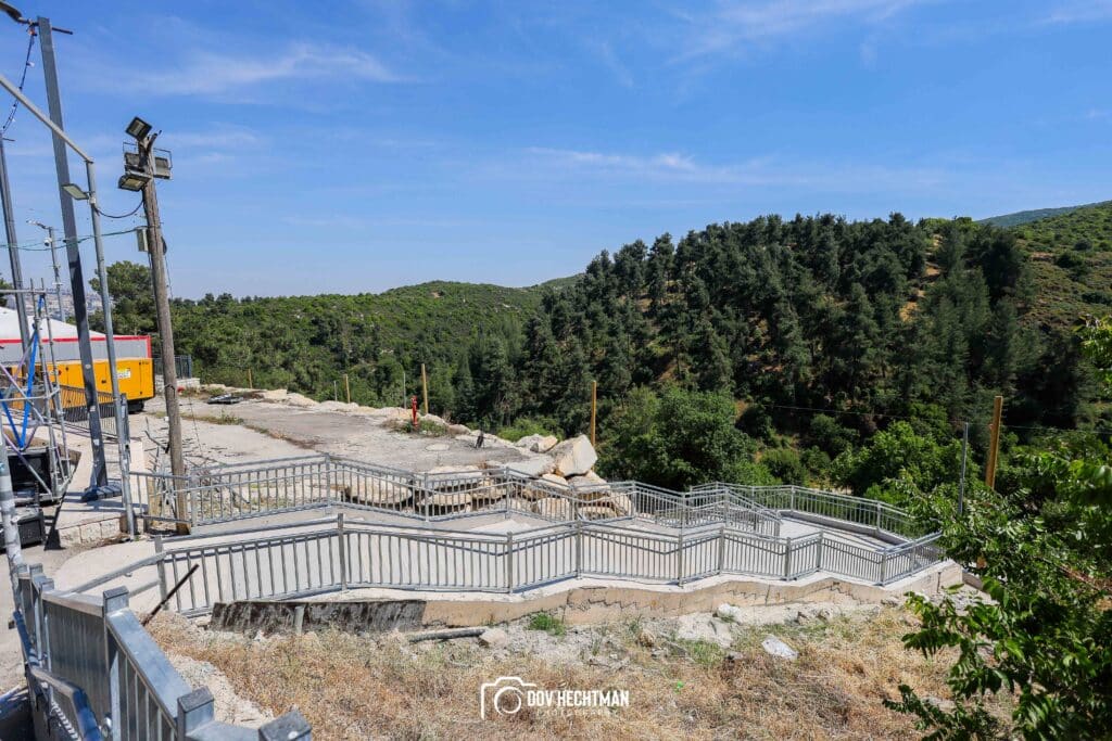 10 ימים להילולא שטחי הענק, המאהלים - תיעוד מיוחד מההכנות בהר מירון