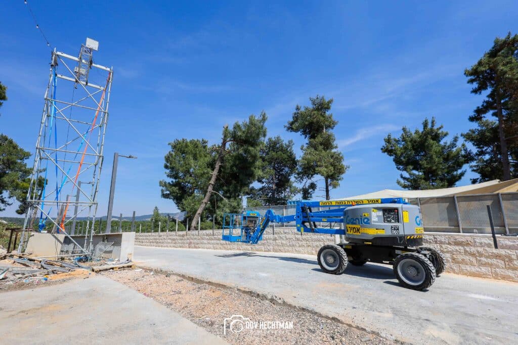 10 ימים להילולא שטחי הענק, המאהלים - תיעוד מיוחד מההכנות בהר מירון