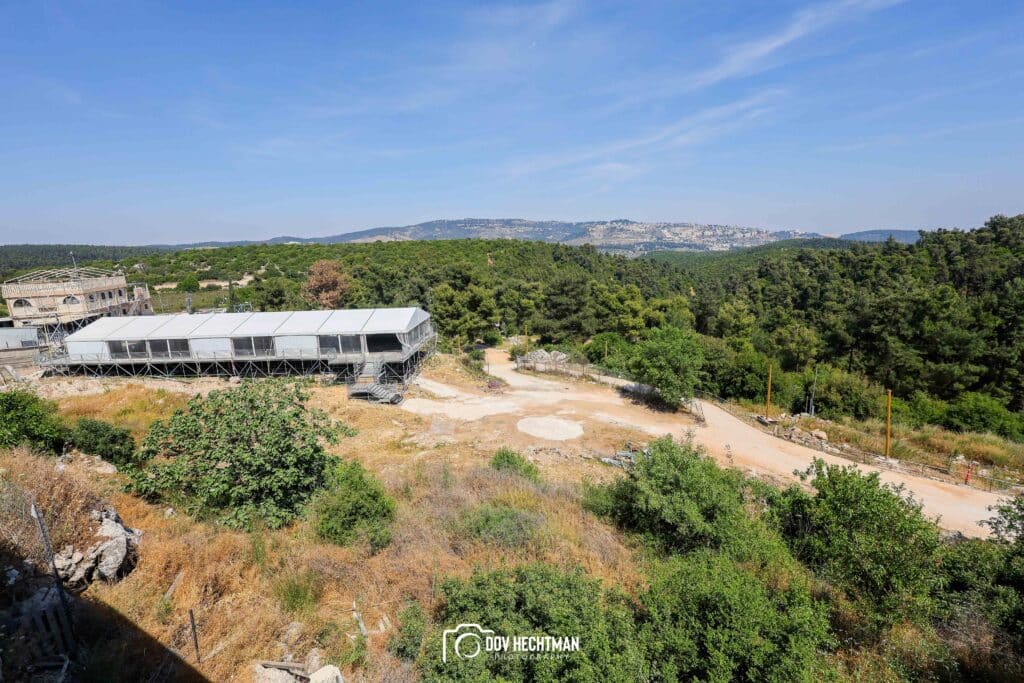 10 ימים להילולא שטחי הענק, המאהלים - תיעוד מיוחד מההכנות בהר מירון