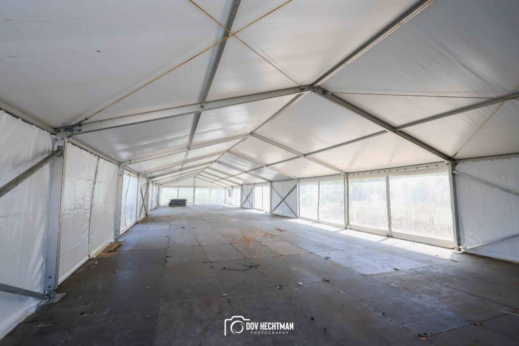 10 ימים להילולא שטחי הענק, המאהלים - תיעוד מיוחד מההכנות בהר מירון