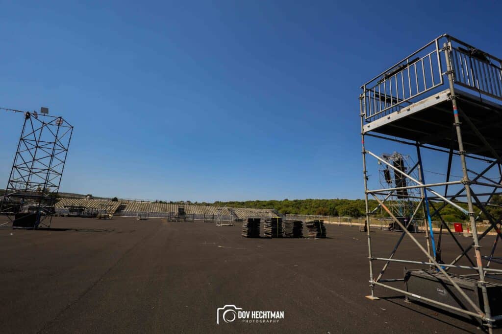 10 ימים להילולא שטחי הענק, המאהלים - תיעוד מיוחד מההכנות בהר מירון