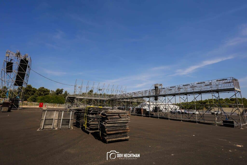 10 ימים להילולא שטחי הענק, המאהלים - תיעוד מיוחד מההכנות בהר מירון