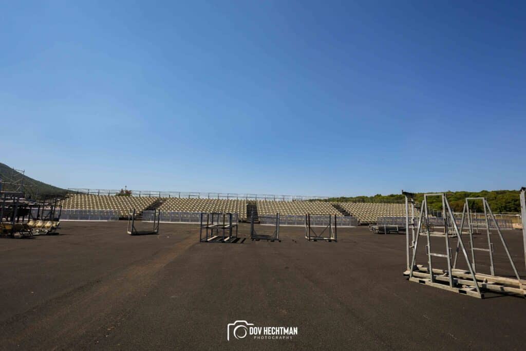 10 ימים להילולא שטחי הענק, המאהלים - תיעוד מיוחד מההכנות בהר מירון