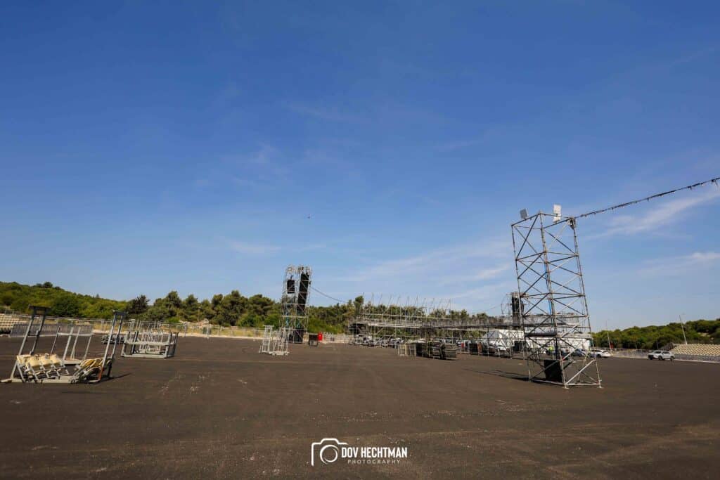 10 ימים להילולא שטחי הענק, המאהלים - תיעוד מיוחד מההכנות בהר מירון