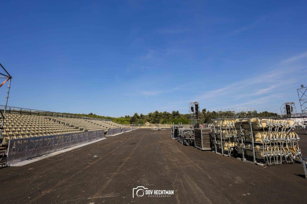 10 ימים להילולא שטחי הענק, המאהלים - תיעוד מיוחד מההכנות בהר מירון