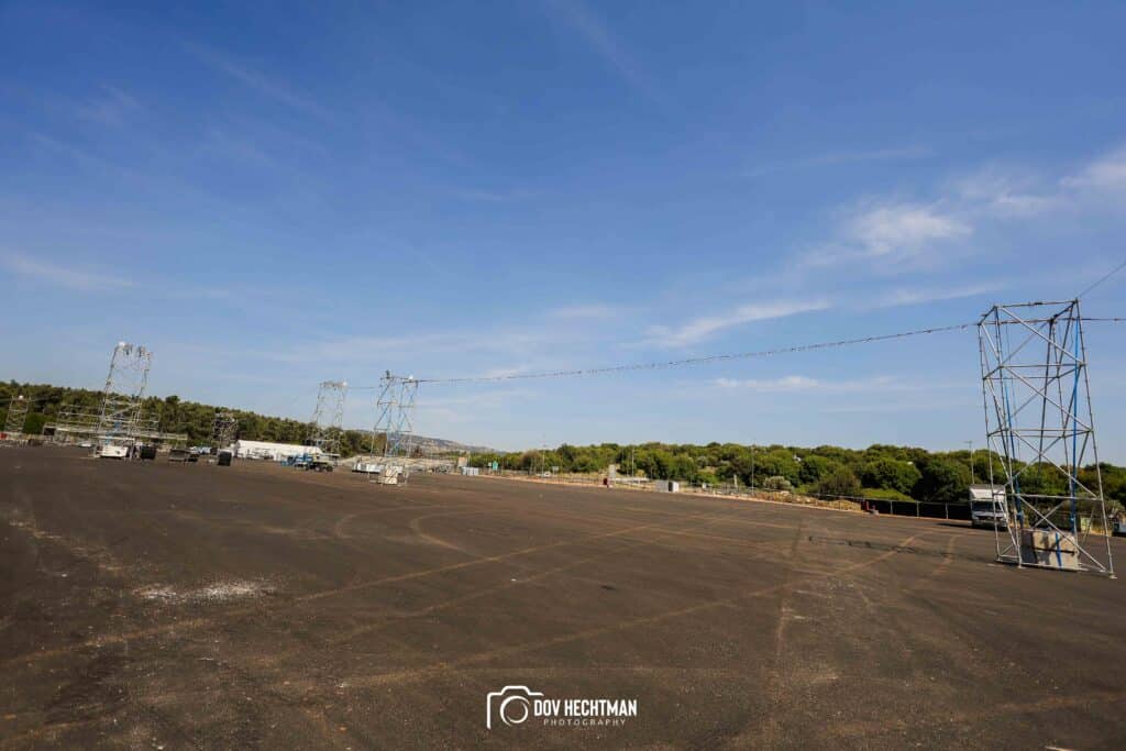 10 ימים להילולא שטחי הענק, המאהלים - תיעוד מיוחד מההכנות בהר מירון