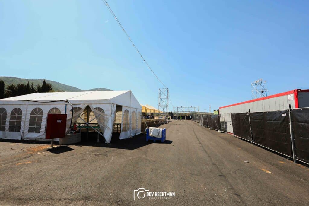 10 ימים להילולא שטחי הענק, המאהלים - תיעוד מיוחד מההכנות בהר מירון