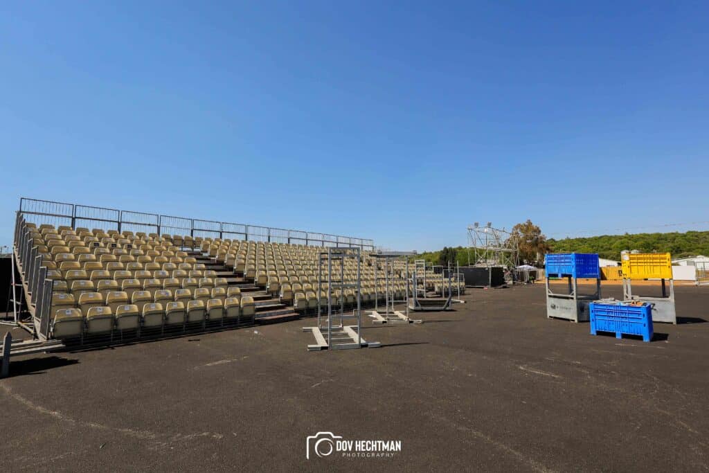 10 ימים להילולא שטחי הענק, המאהלים - תיעוד מיוחד מההכנות בהר מירון