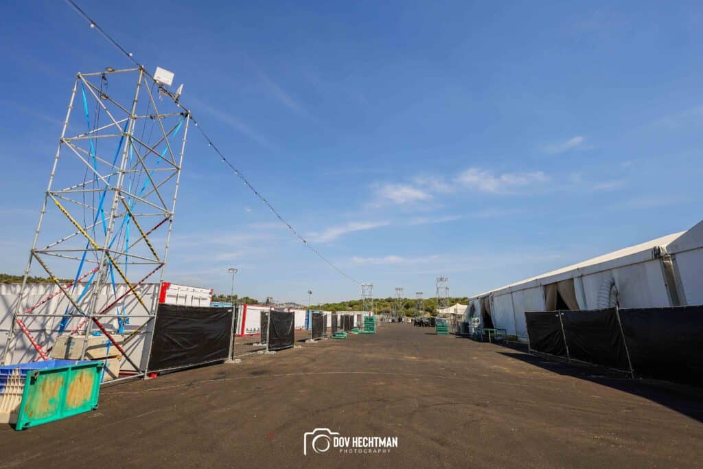 10 ימים להילולא שטחי הענק, המאהלים - תיעוד מיוחד מההכנות בהר מירון