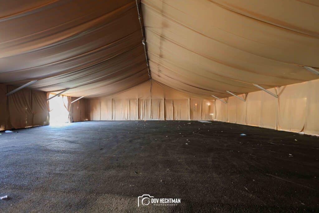 10 ימים להילולא שטחי הענק, המאהלים - תיעוד מיוחד מההכנות בהר מירון