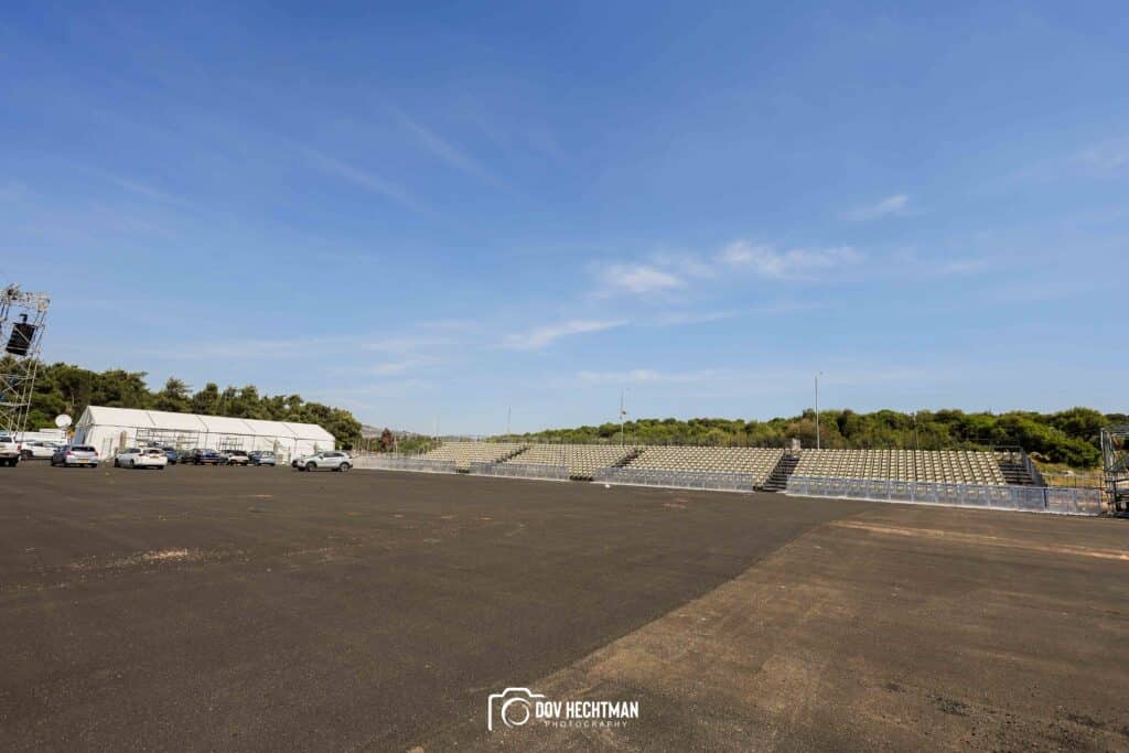 10 ימים להילולא שטחי הענק, המאהלים - תיעוד מיוחד מההכנות בהר מירון