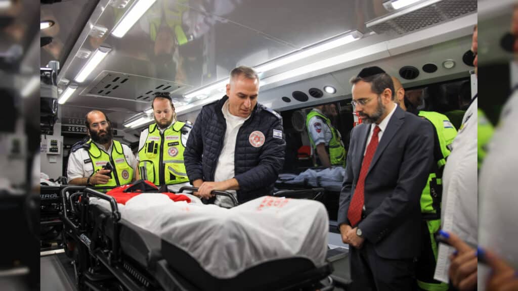 מד"א טיפל בהצלחה וביעילות בעשרות מקרים בהילולת הרשב"י במירון