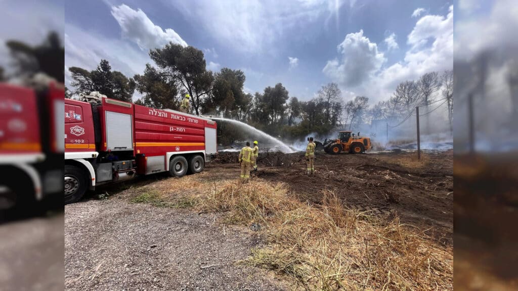 הושגה שליטה על השריפה שהשתוללה בהרי ירושלים