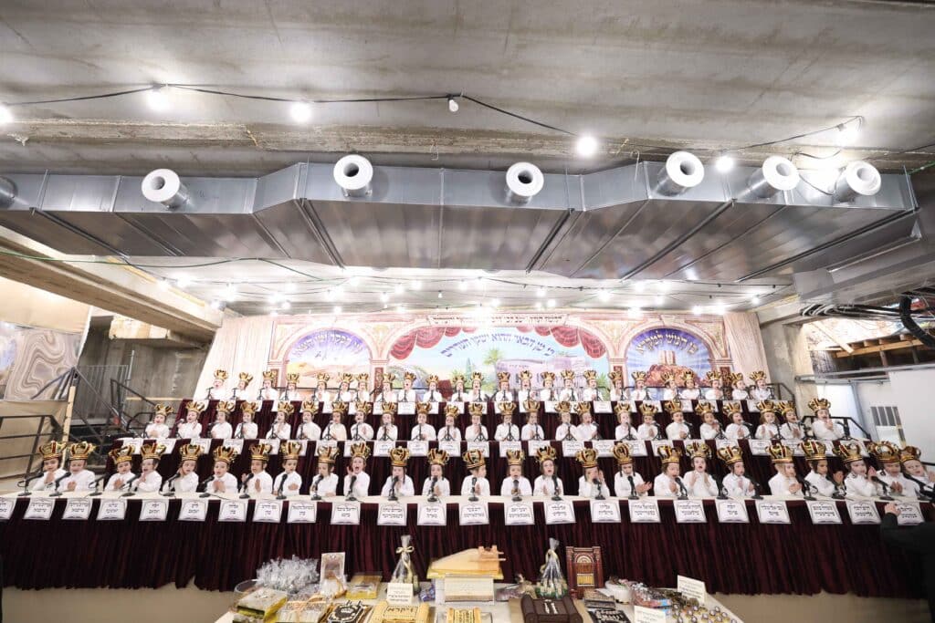 גלריה: מעמד חומש סעודה לתלמידי כתה א' בת"ת יטב לב