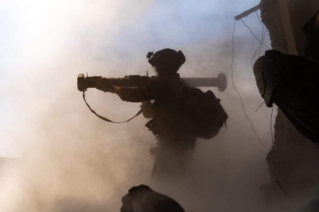 עשרות מחבלים חוסלו שבעה פירי מנהרה הושמדו