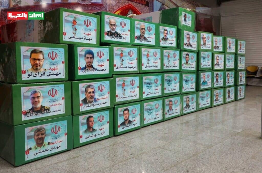 הלוויות ענק לבכירים האיראניים שחוסלו; ח'אמנאי נותר במסתור הלוויות ענק לבכירים האיראניים שחוסלו; ח'אמנאי נותר במסתור