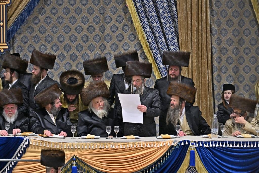 בתולדות א"י חגגו את נישואי בן הזקונים של ראש הישיבה