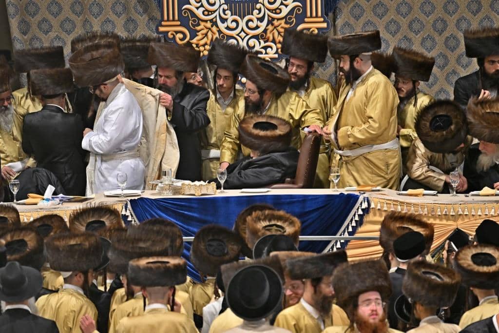 בתולדות א"י חגגו את נישואי בן הזקונים של ראש הישיבה