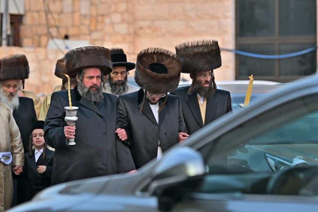 בתולדות א"י חגגו את נישואי בן הזקונים של ראש הישיבה