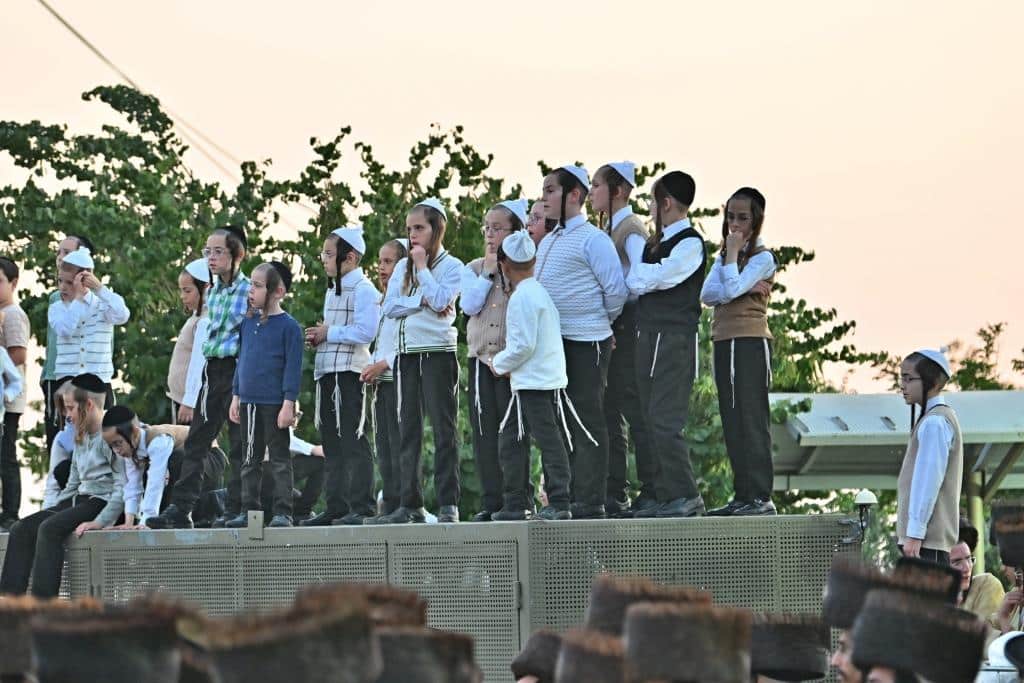 בתולדות א"י חגגו את נישואי בן הזקונים של ראש הישיבה