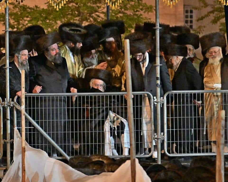 בתולדות א"י חגגו את נישואי בן הזקונים של ראש הישיבה