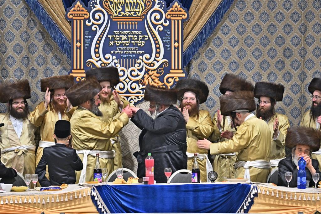 בתולדות א"י חגגו את נישואי בן הזקונים של ראש הישיבה