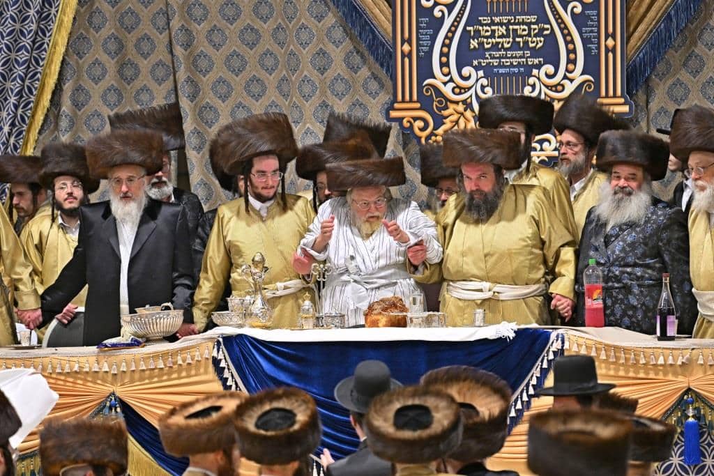 בתולדות א"י חגגו את נישואי בן הזקונים של ראש הישיבה