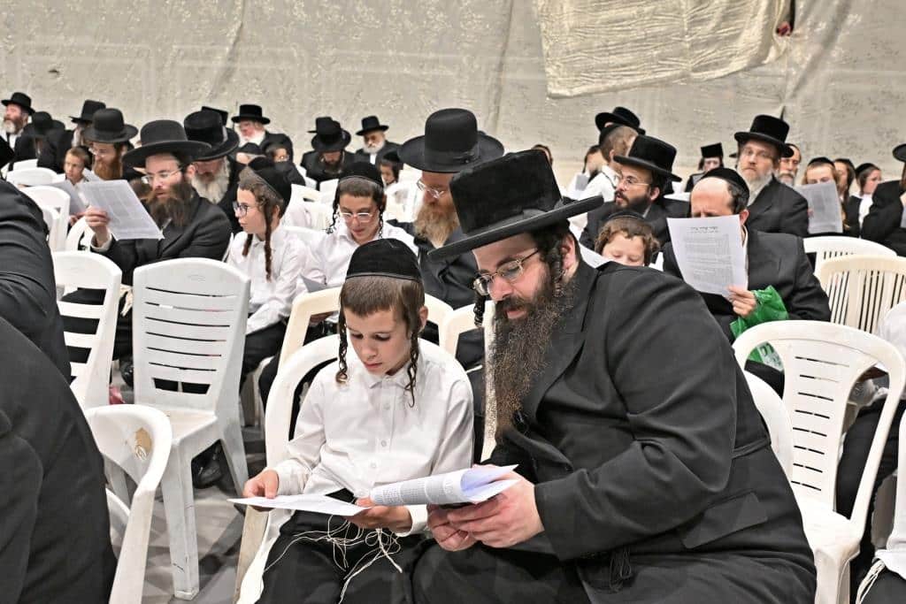 תיעוד: מעמד "יקרא דאורייתא" לתלמידי ת"ת חתם סופר ב"ב