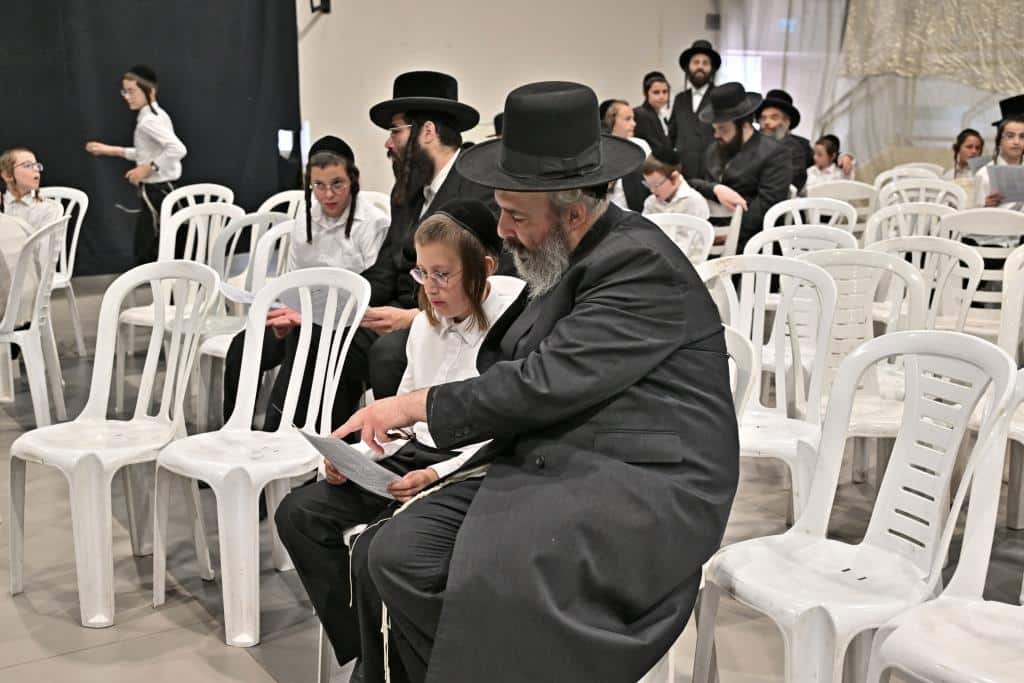 תיעוד: מעמד "יקרא דאורייתא" לתלמידי ת"ת חתם סופר ב"ב