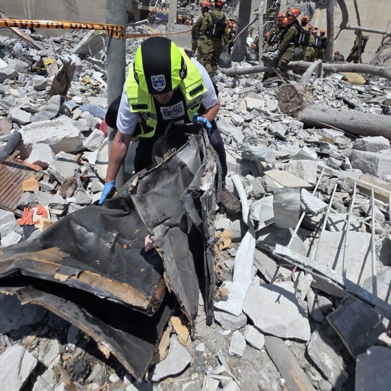 הפעילות בזירה הקשה בבאר שבע: מתנדבי זק"א סיימו את מלאכת הקודש