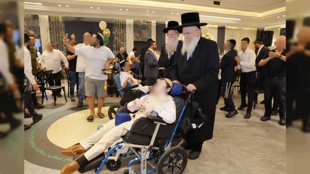 במעמד מרטיט: בר מצווה מרגשת וחגיגית לילדים המיוחדים של רשת 'עלה'