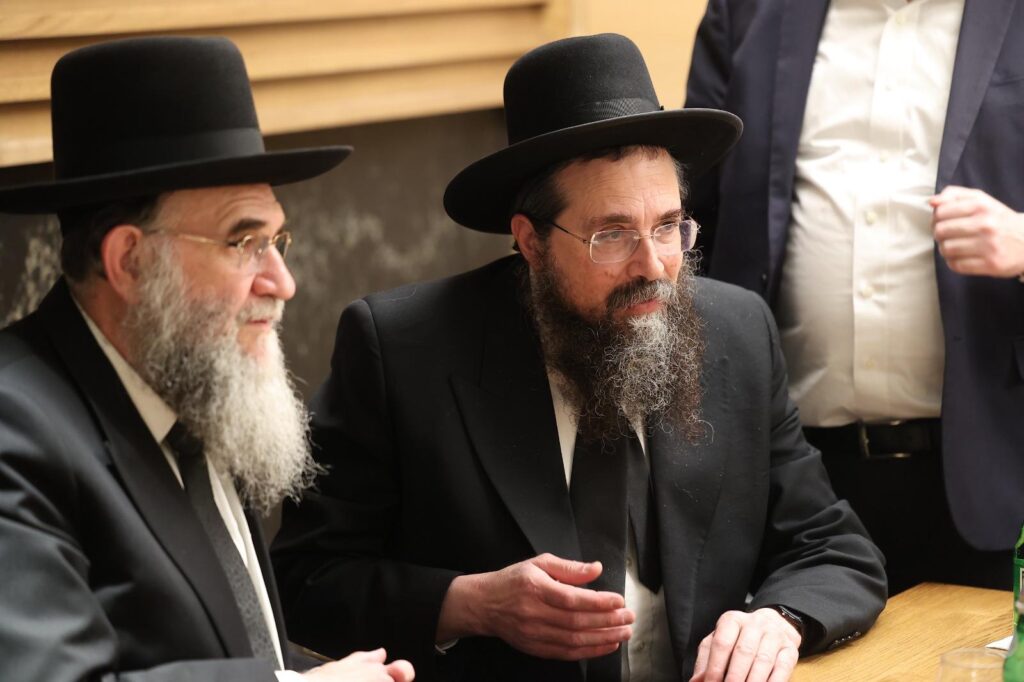 עשרות ראשי הישיבות קיבלו את פני מרן ראש הישיבה
