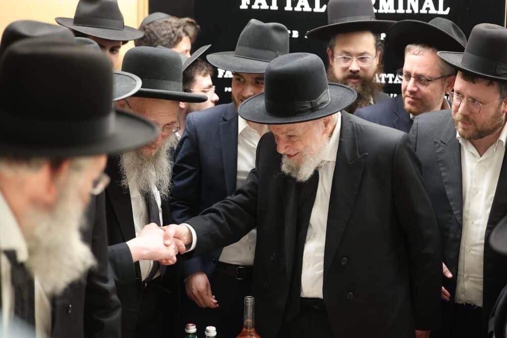 עשרות ראשי הישיבות קיבלו את פני מרן ראש הישיבה