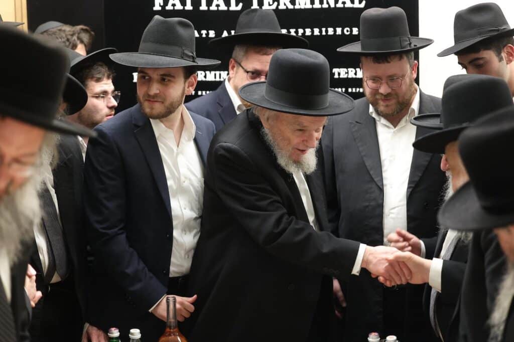 עשרות ראשי הישיבות קיבלו את פני מרן ראש הישיבה