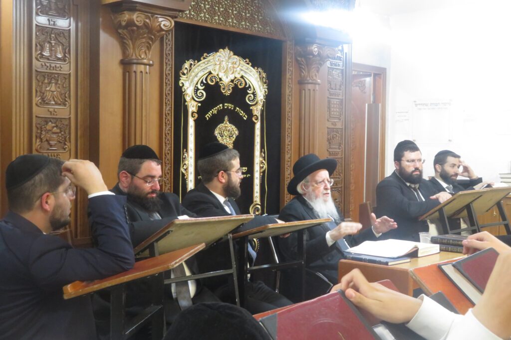 יו"ר ש"ס התפלפל בלימוד עם השפיצים הספרדים