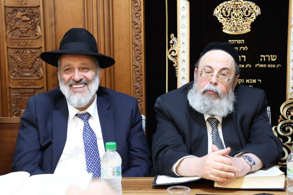 יו"ר ש"ס התפלפל בלימוד עם השפיצים הספרדים