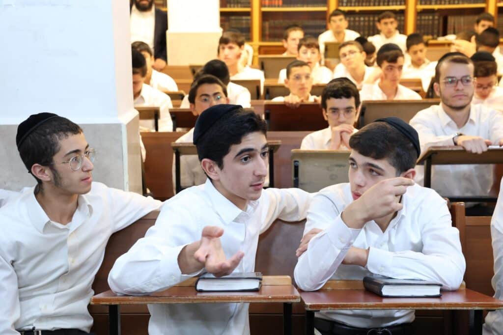 יו"ר ש"ס התפלפל בלימוד עם השפיצים הספרדים