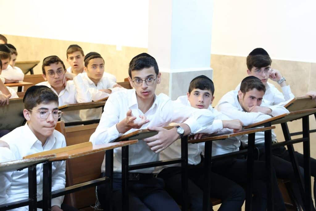 יו"ר ש"ס התפלפל בלימוד עם השפיצים הספרדים