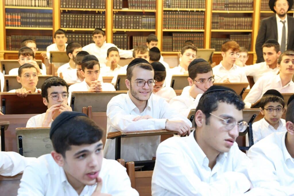 יו"ר ש"ס התפלפל בלימוד עם השפיצים הספרדים