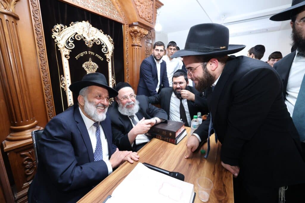 יו"ר ש"ס התפלפל בלימוד עם השפיצים הספרדים