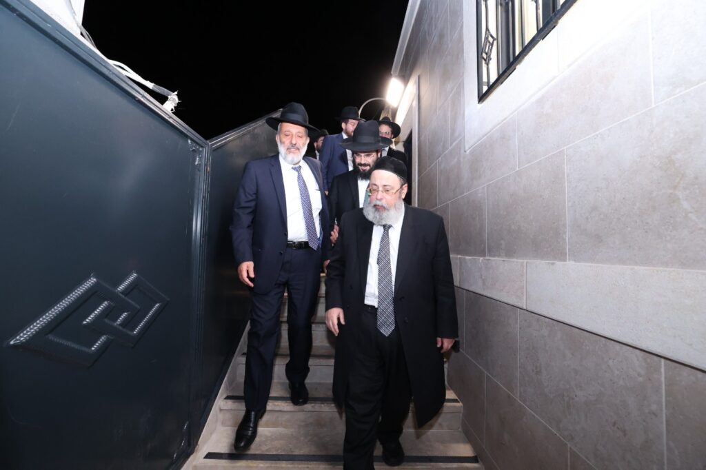 יו"ר ש"ס התפלפל בלימוד עם השפיצים הספרדים