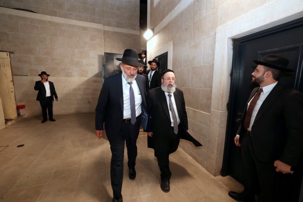 יו"ר ש"ס התפלפל בלימוד עם השפיצים הספרדים