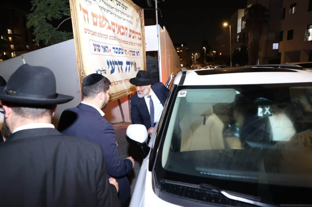 יו"ר ש"ס התפלפל בלימוד עם השפיצים הספרדים