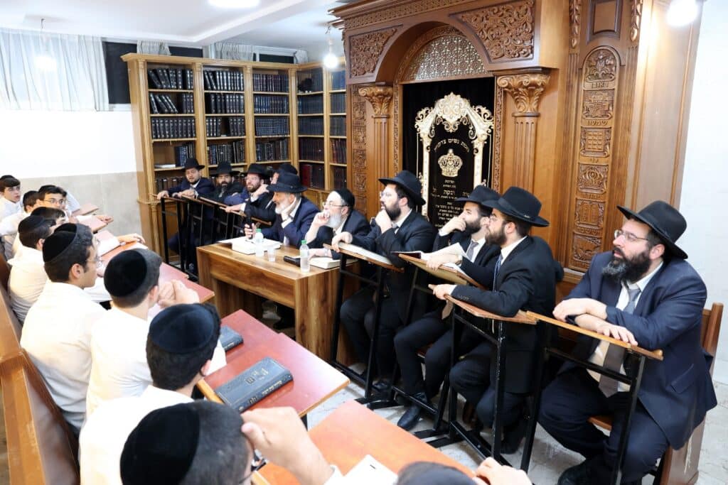 יו"ר ש"ס התפלפל בלימוד עם השפיצים הספרדים