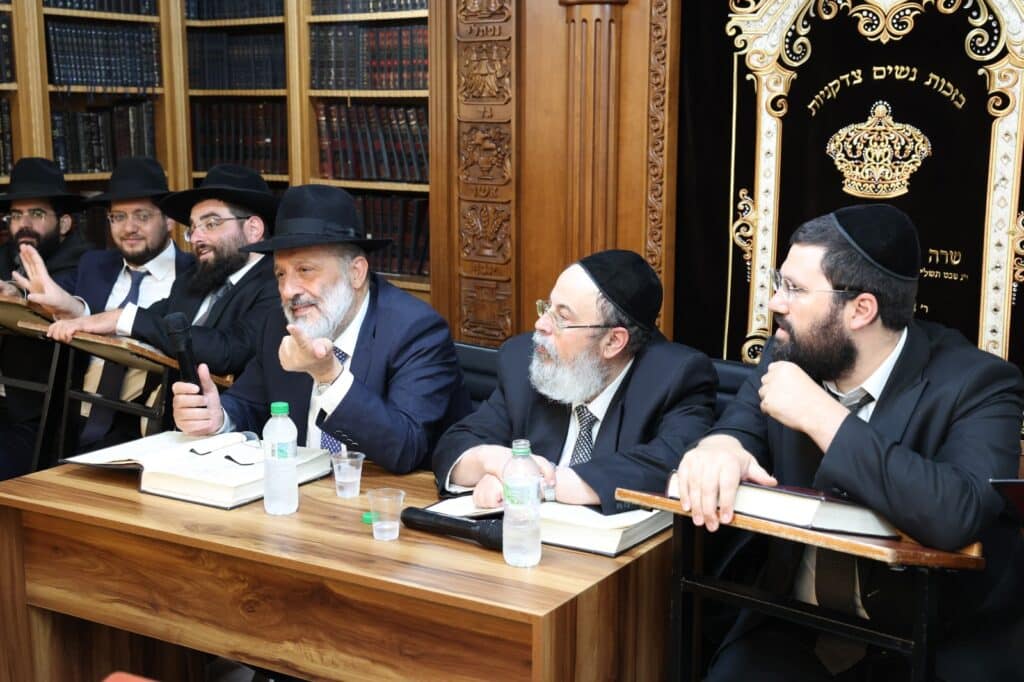 יו"ר ש"ס התפלפל בלימוד עם השפיצים הספרדים