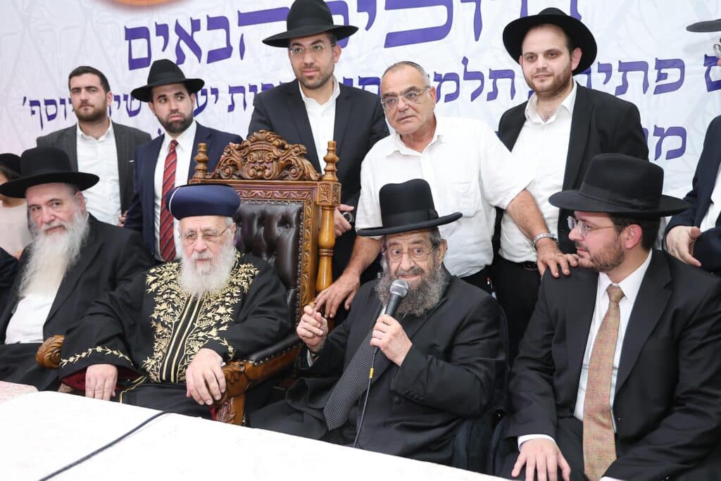 בשכונה החדשה: הראשון לציון השתתף בפתיחת הת"ת