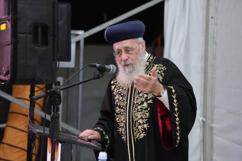 בשכונה החדשה: הראשון לציון השתתף בפתיחת הת"ת