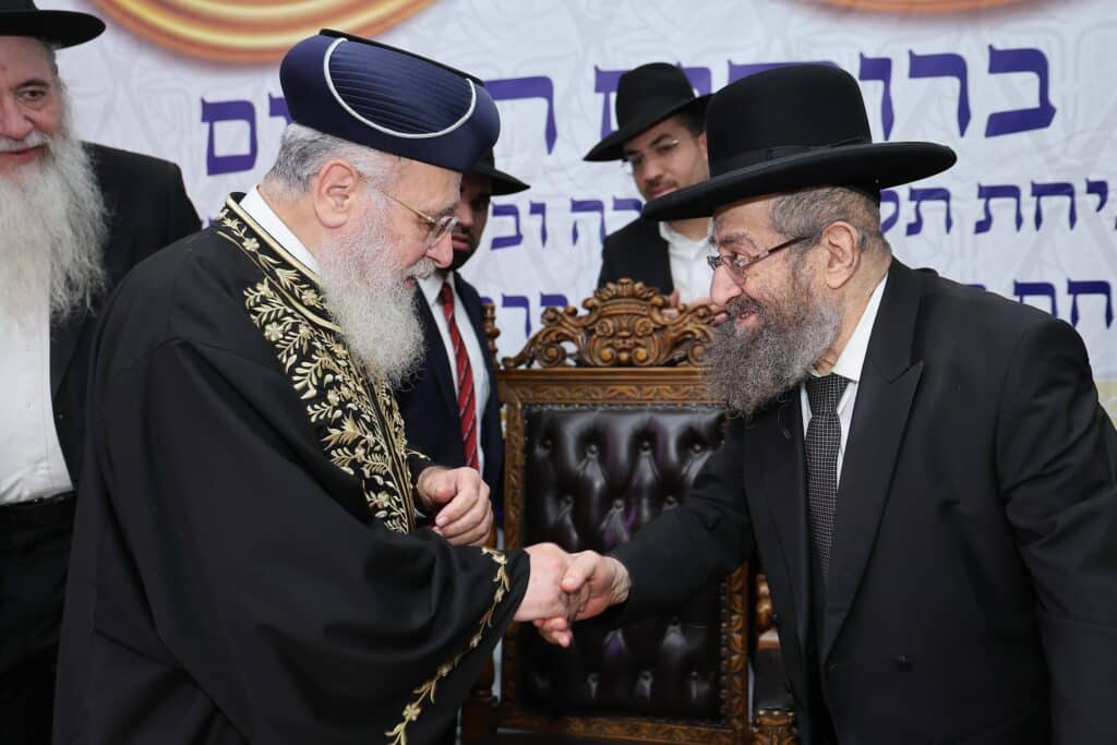 בשכונה החדשה: הראשון לציון השתתף בפתיחת הת"ת