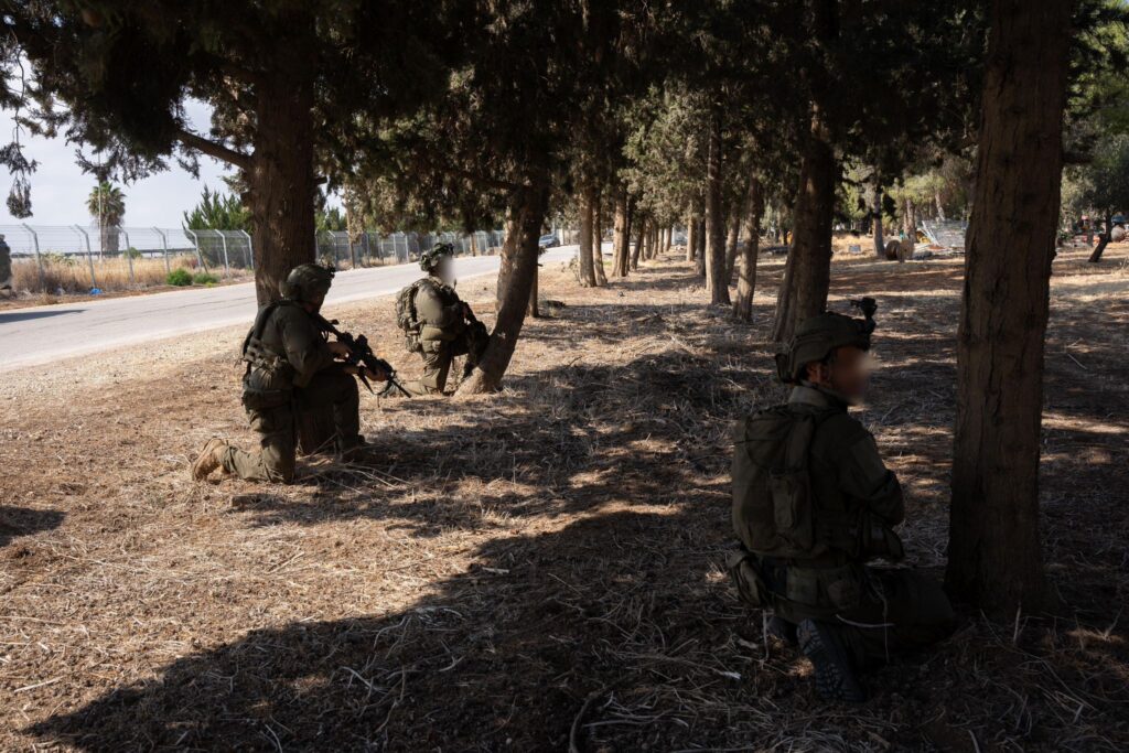 תיעודים מהתרגיל של כוחות צה"ל במרחב רמת הגולן