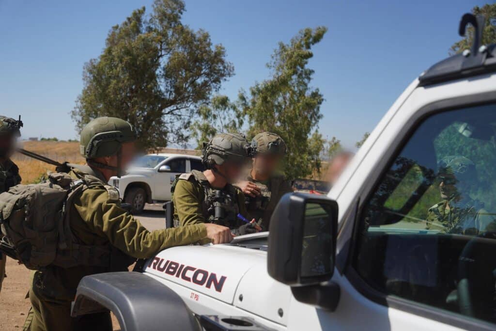 תיעודים מהתרגיל של כוחות צה"ל במרחב רמת הגולן